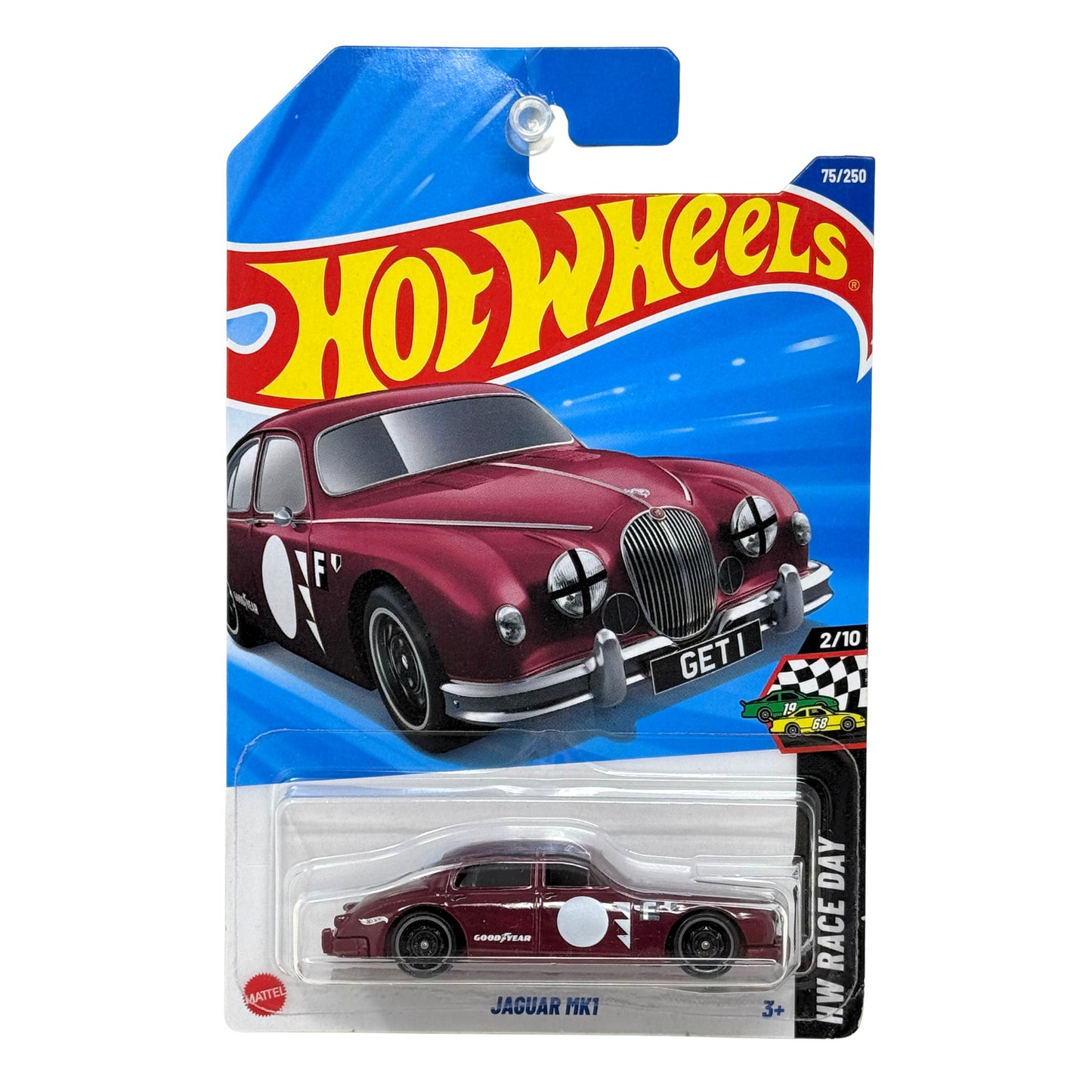 Hot Wheels Race Day Jaguar Mk1 1:64 Diecast