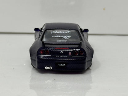 Kaido House MINI GT Nissan Skyline GT-R (R33) Active Carbon R V2 1:64 Diecast