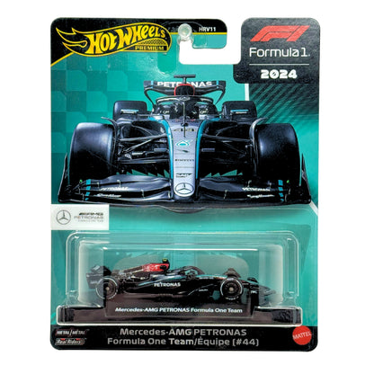 Hot Wheels Premium Formula 1 Mercedes-AMG Petronas F1 Team #44 1:64 Diecast