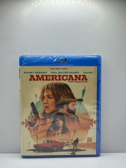 Americana (Blu-ray) Sydney Sweeney Thriller New and Sealed!!!