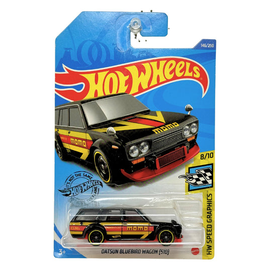 Hot Wheels HW Speed Graphics Datsun Bluebird Wagon (510) JDM 1:64 Diecast