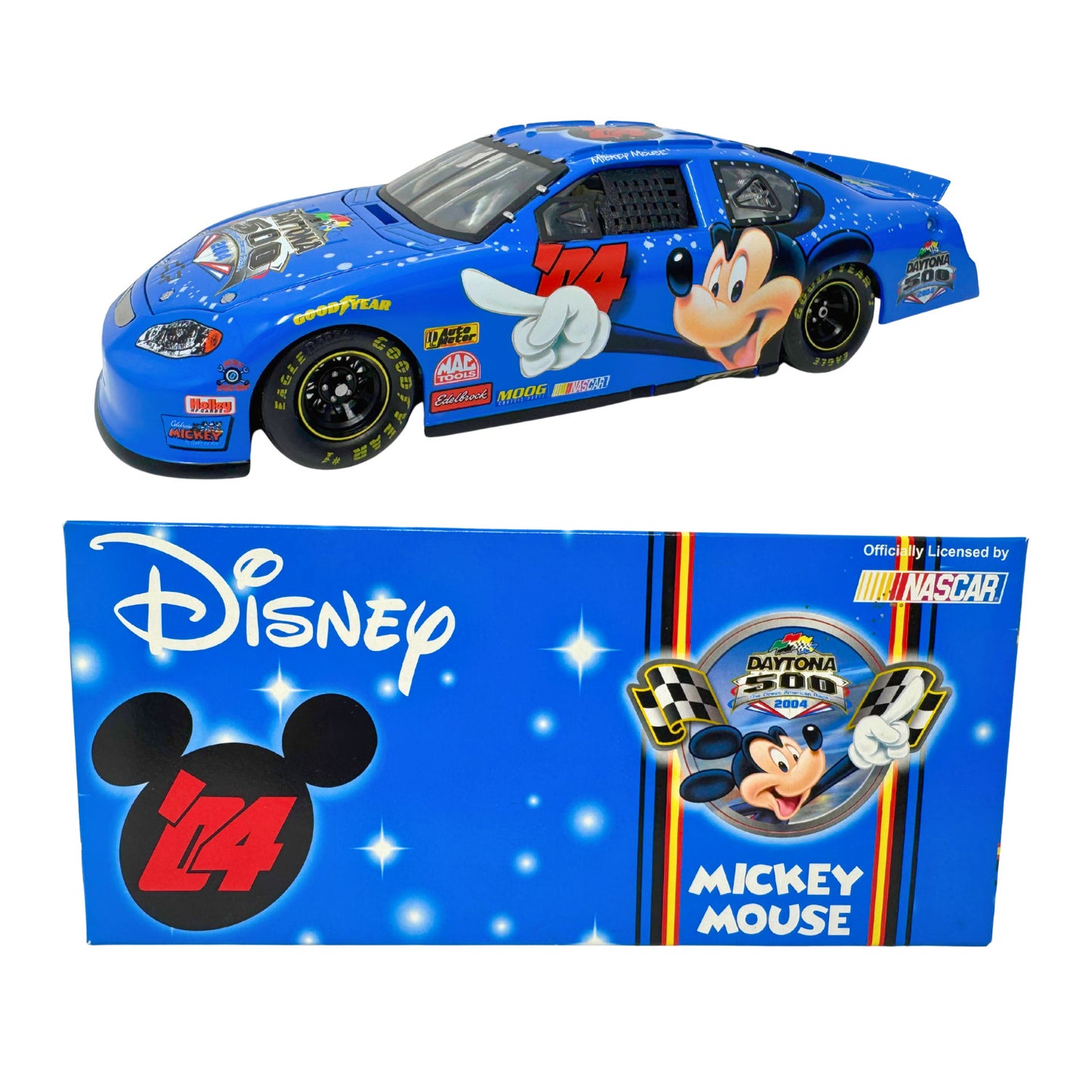 Team Caliber Nascar 2004 Daytona 500 Mickey Mouse Monte Carlo 1:24 Diecast