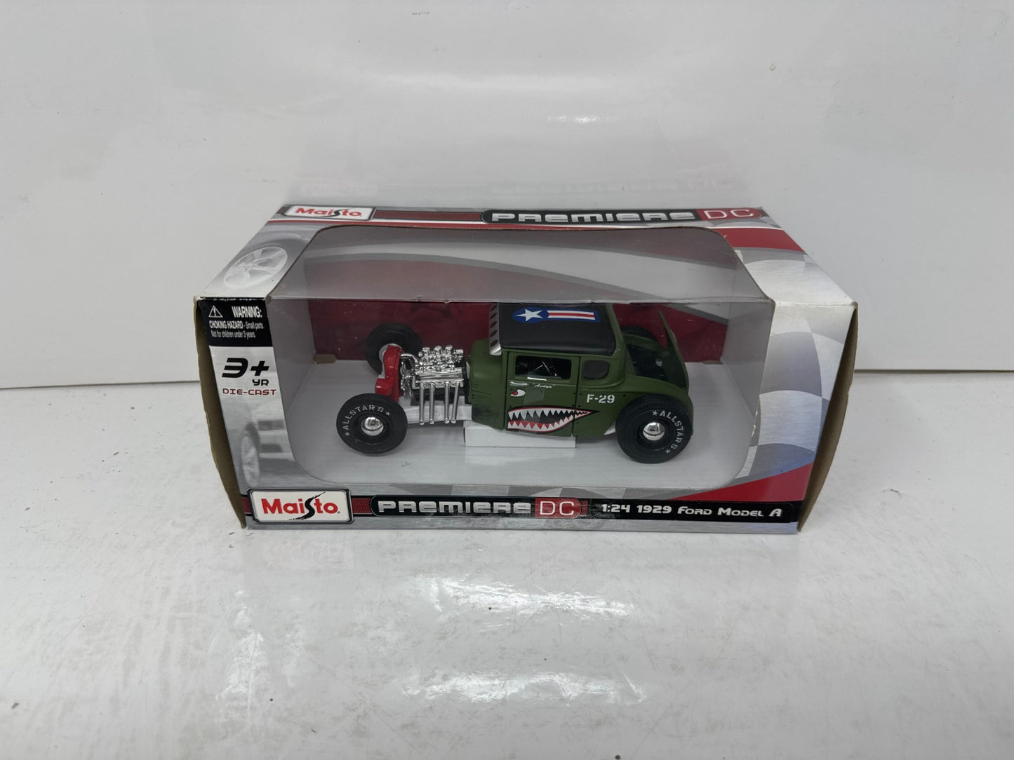 Maisto Premiere DC 1929 Ford Model A 1:24 Diecast