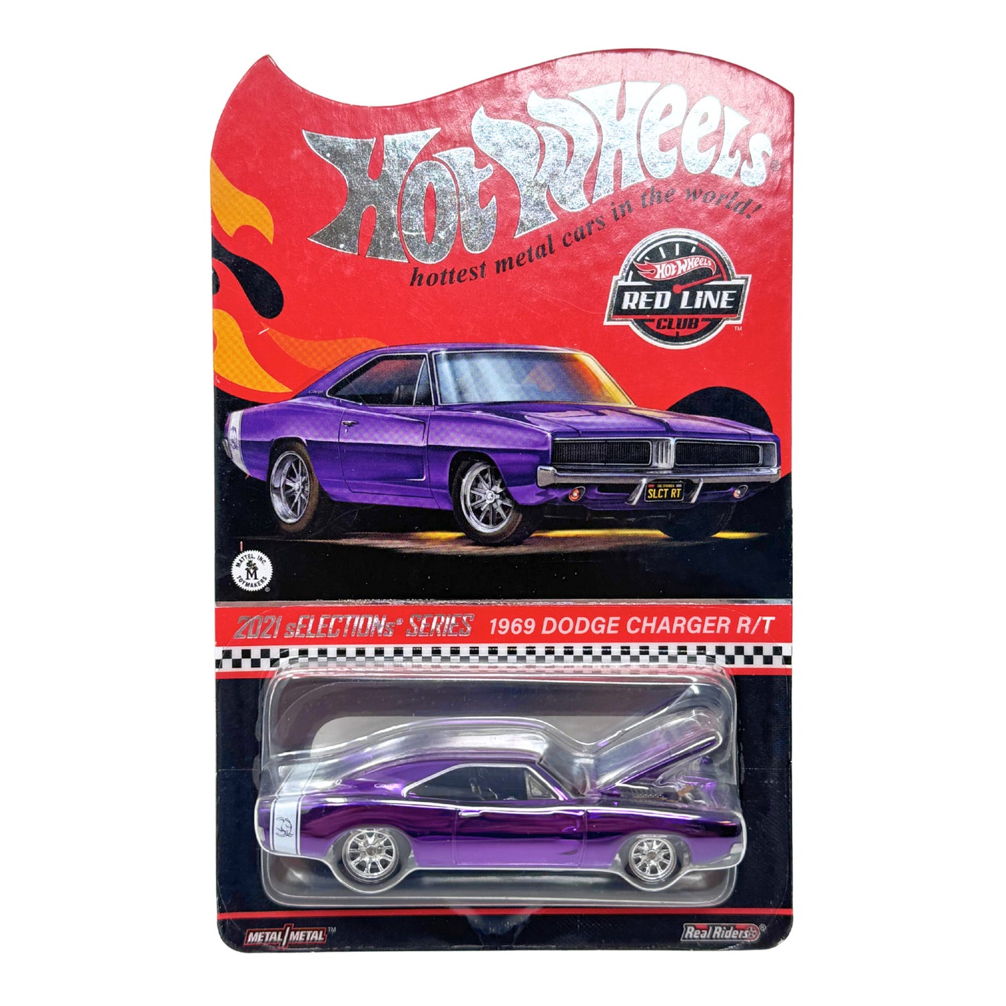 Hot Wheels RLC Red Line Club 2021 sELECTIONs 1969 Dodge Charger R/T 1:64 Diecast