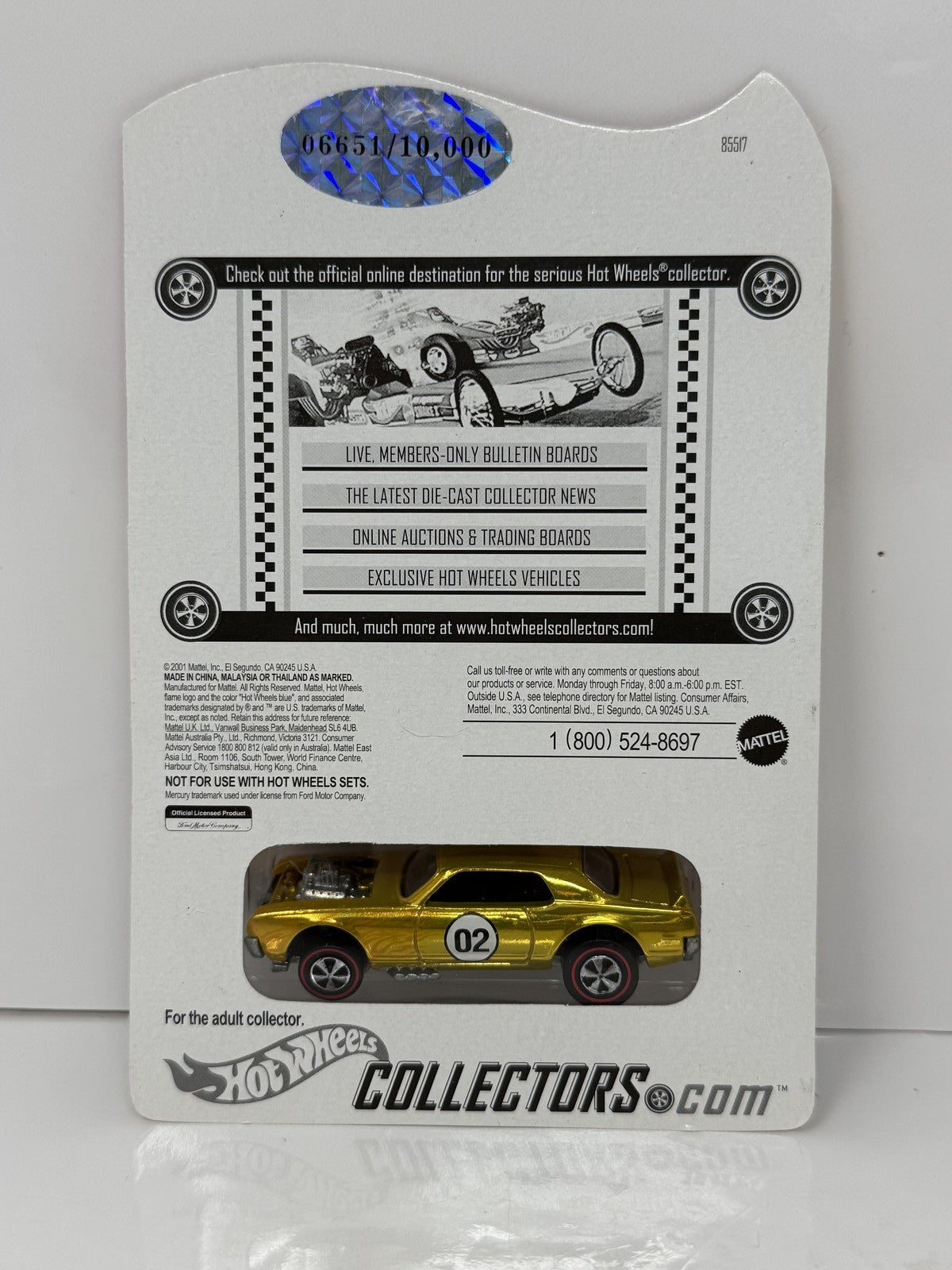 Hot Wheels Nitty Gritty Kitty Online Exclusive Series One 1:64 Diecast /10000
