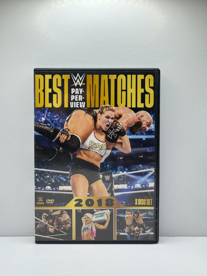 WWE: Best Pay-Per-View Matches 2018 (DVD) WWE Wrestling