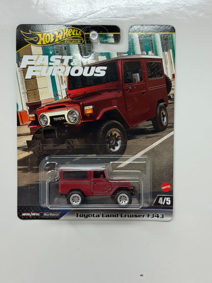 Hot Wheels Premium Fast & Furious Toyota Land Cruiser FJ43 1:64 Diecast
