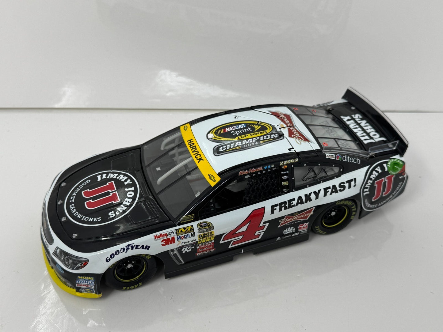 Action NASCAR Kevin Harvick #4 Jimmy John's Champion 2014 Chevy SS 1:24 Diecast