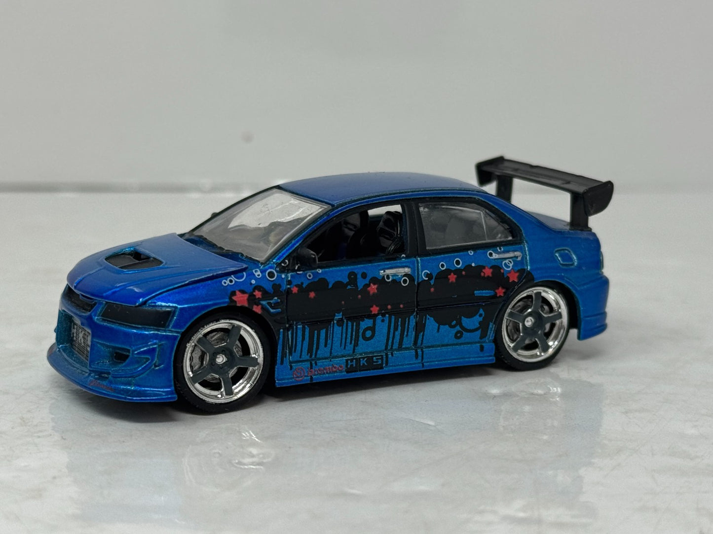 RC2 Joyride Tokyo Drift 2005 Mitsubishi Lancer Evolution VIII 1:64 Diecast Blue