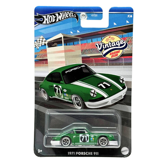 Hot Wheels Vintage Racing Club 1971 Porsche 911 1:64 Diecast