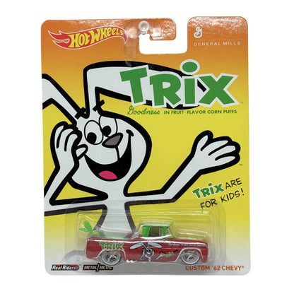 Hot Wheels Trix Custom 1962 Chevy Real Riders 1:64 Diecast General Mills