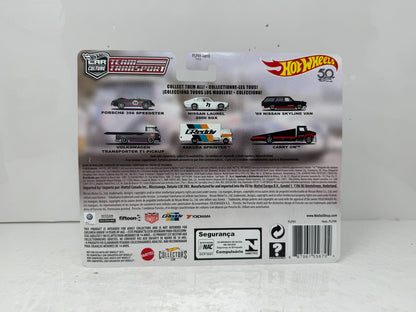 Hot Wheels Premium Team Transport #1 Porsche 356 Speedster & Hauler 1:64 Diecast