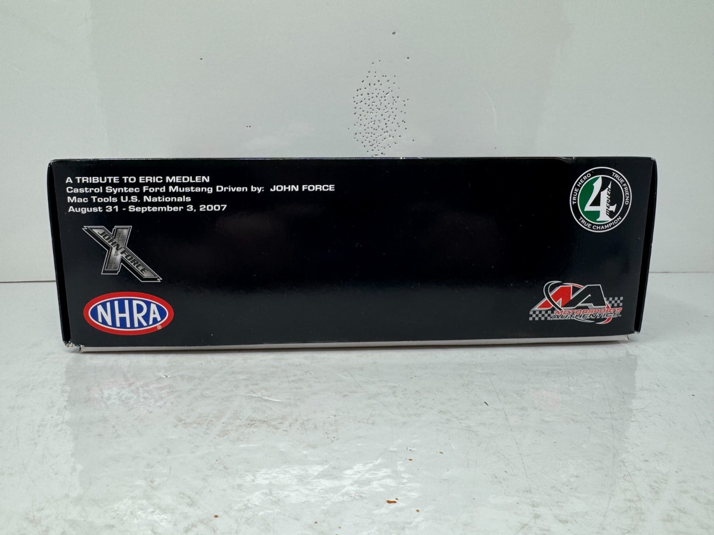 Motorsports Authentics NHRA John Force Castrol Eric Medlen Tribute 1:24 Diecast