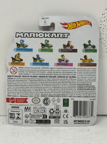 Hot Wheels Mario Kart Diddy Kong Pipe Frame 1:64 Diecast