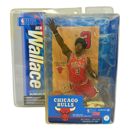 McFarlane NBA Ben Wallace Chicago Bulls Series 12 Figure