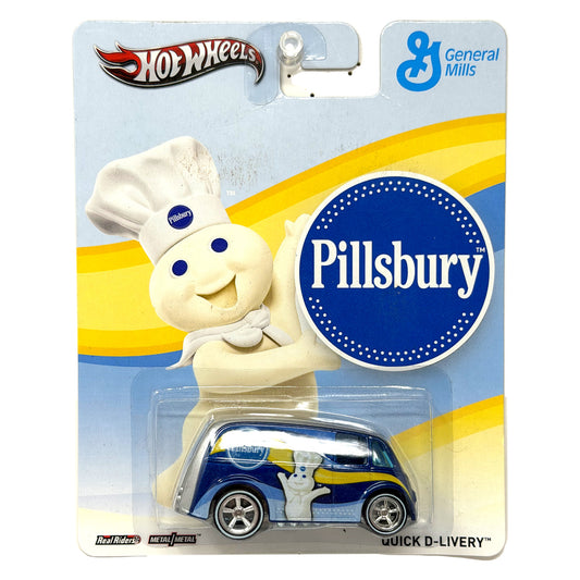 Hot Wheels General Mills Pillsbury Quick D-Livery 1:64 Diecast Real Riders