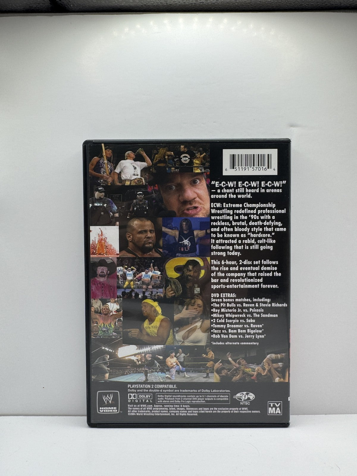 WWE The Rise & Fall of ECW (DVD) WWE Wrestling