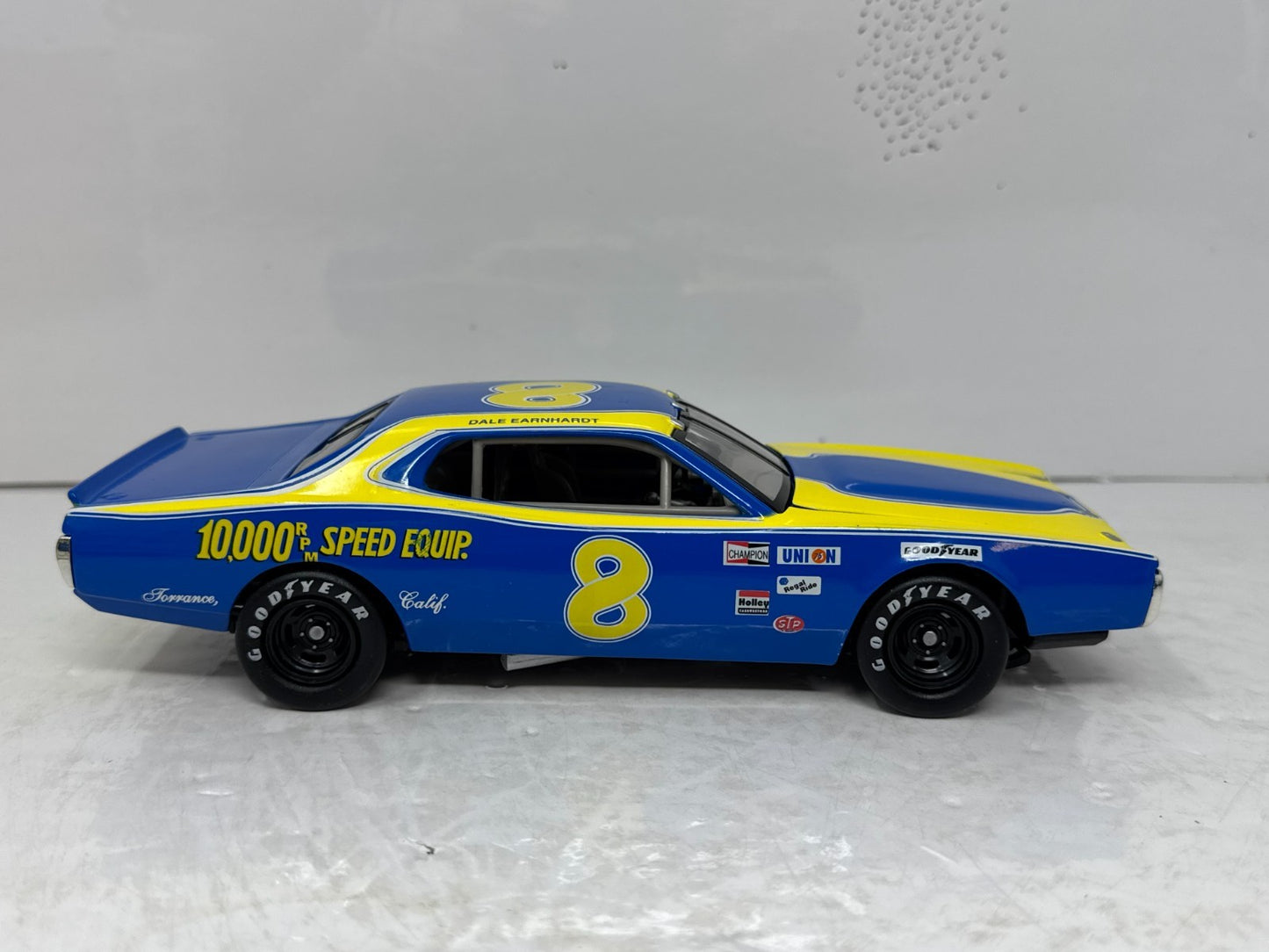 Action Nascar #8 Dale Earnhardt RPM 1975 Dodge Charger BANK 1:24 Diecast