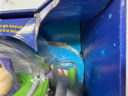 Vintage 1999 Mattel Toy Story 2 Buzz Lightyear Flight Control Talking Action Fig