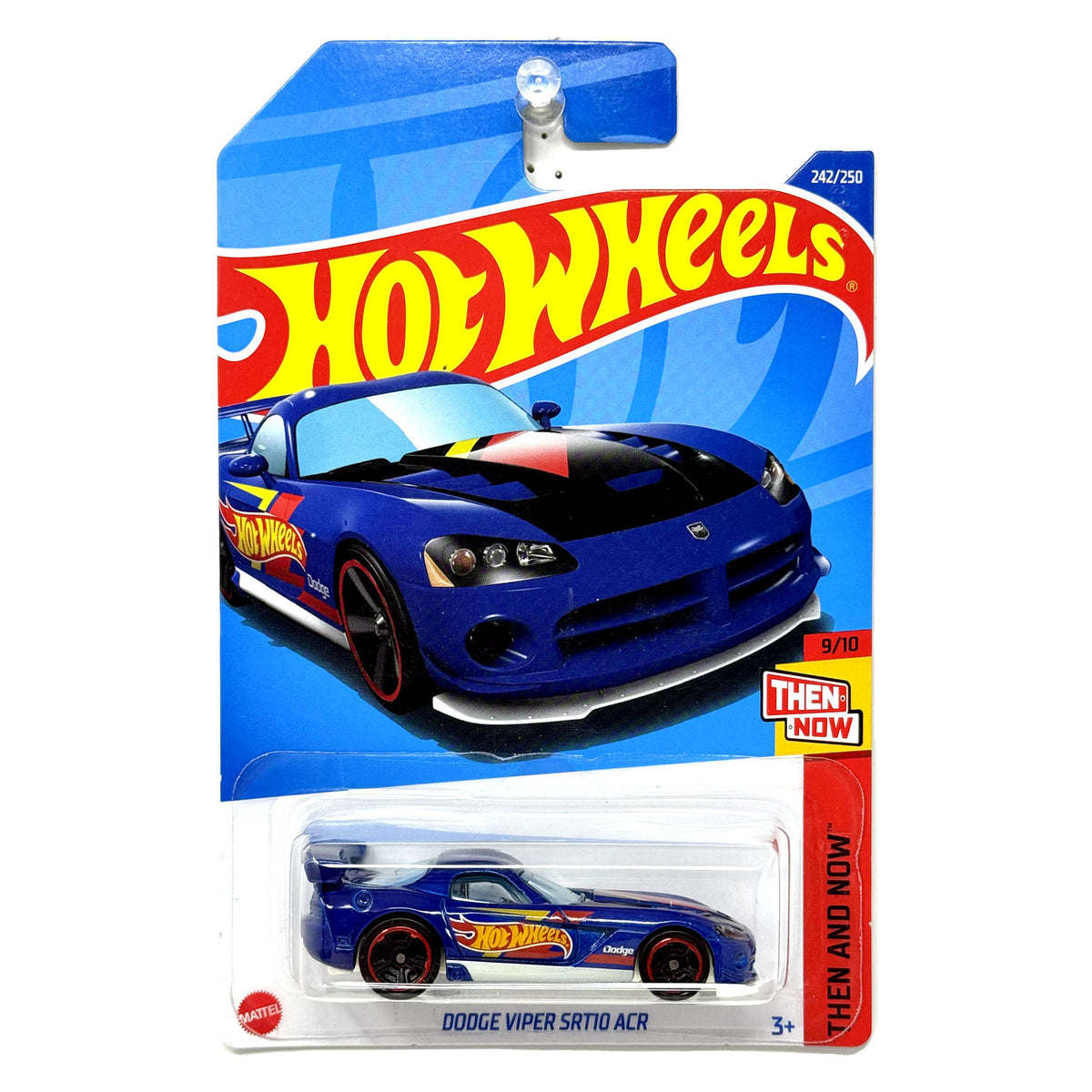 Hot Wheels Then and Now Dodge Viper SRT10 ACR 1:64 Diecast Blue