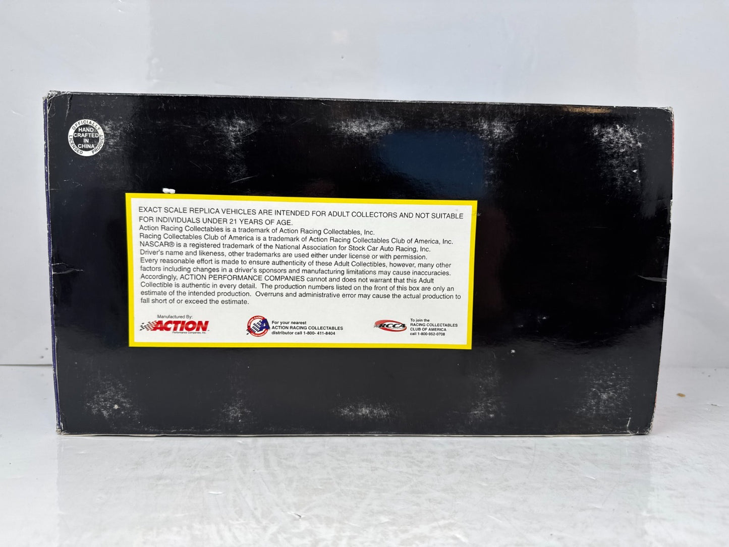 Action Racing #2 Ron Fellows GM 2001 Corvette C5R RACED VERSION 1:18 Diecast