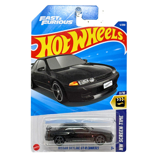 Hot Wheels Screen Time Fast & Furious Nissan Skyline GT-R (BNR32) JDM 1:64 Diecast