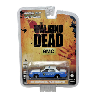 Greenlight Hollywood The Walking Dead Ford Crown Victoria Police 1:64 Diecast