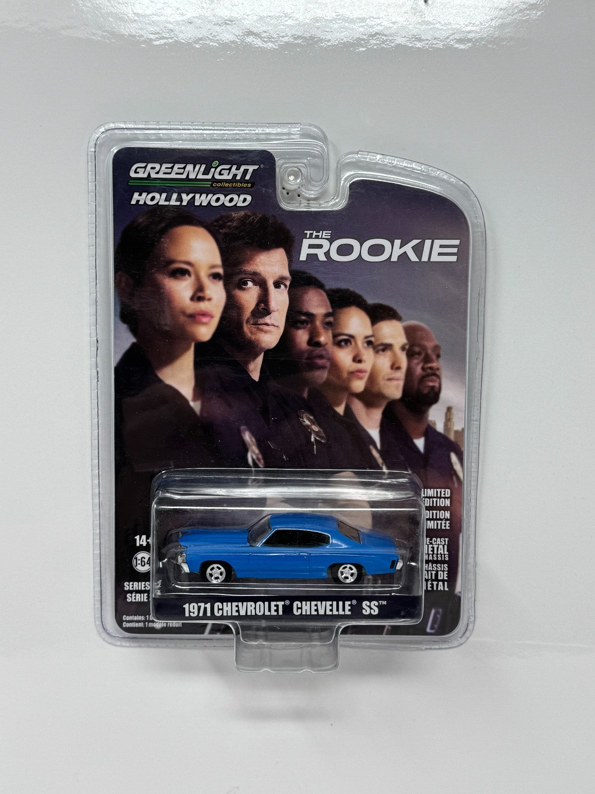 Greenlight Hollywood The Rookie 1971 Chevrolet Chevelle SS 1:64 Diecast