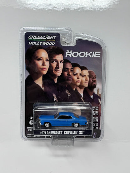 Greenlight Hollywood The Rookie 1971 Chevrolet Chevelle SS 1:64 Diecast