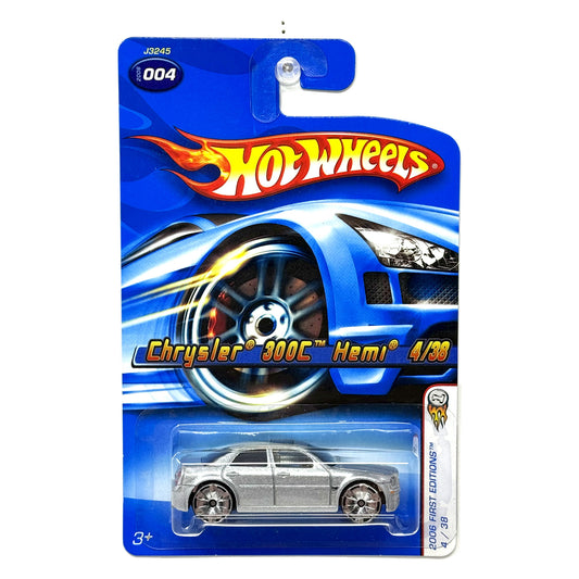 Hot Wheels 2006 First Editions Chrysler 300C Hemi 1:64 Diecast Silver