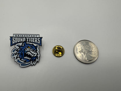 Bridgeport Sound Tigers AHL Hockey Team Logo Lapel Pin UDT1