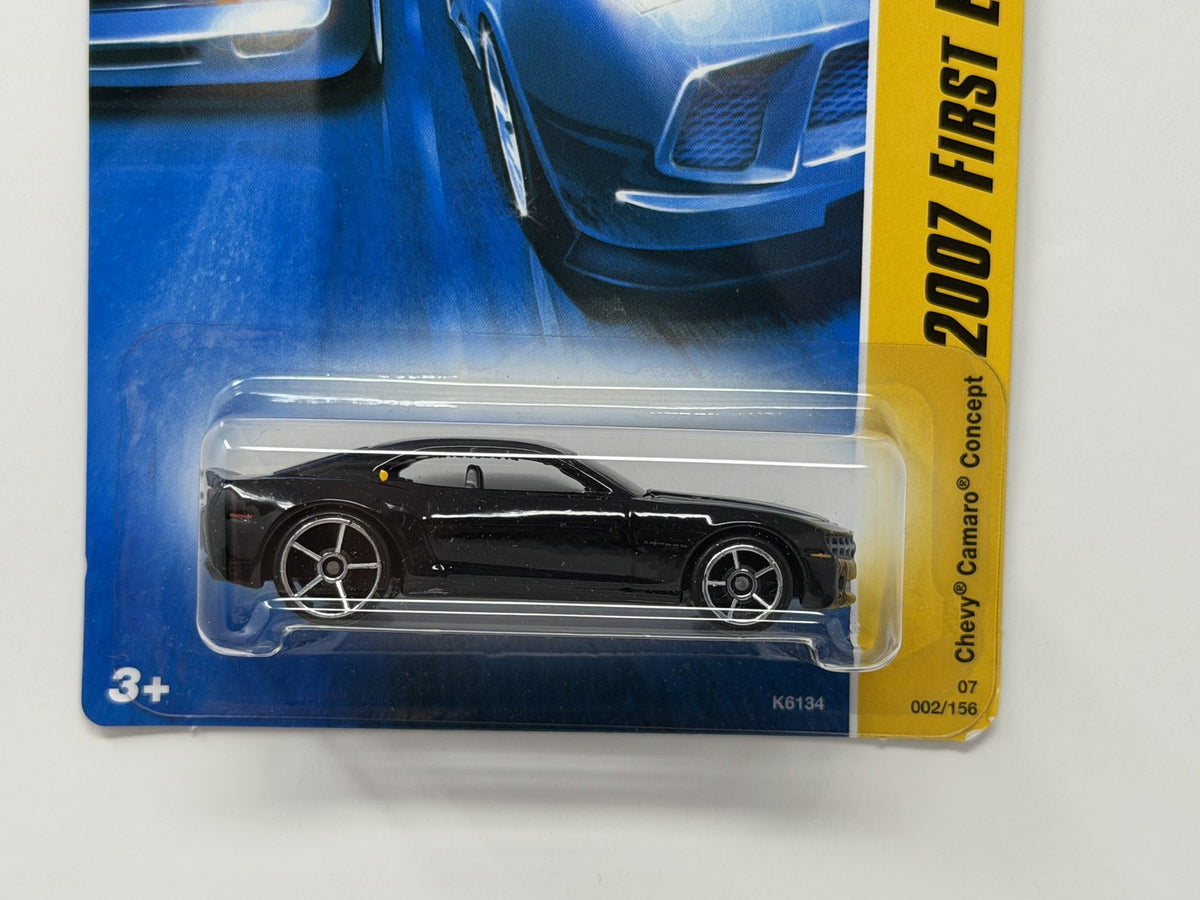 Hot Wheels 2007 First Editions Chevrolet Camaro Concept 1:64 Diecast Black