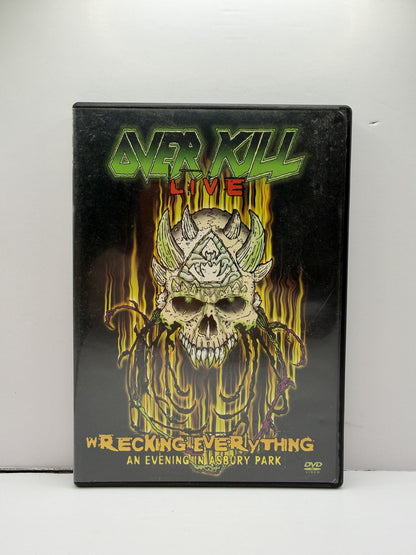 Overkill Wrecking Everything Live (DVD) 2-Disc Concert