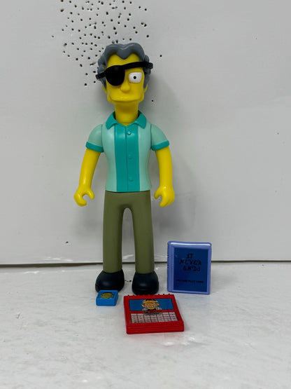 Simpsons World of Springfield Handsome Moe Figure Playmates