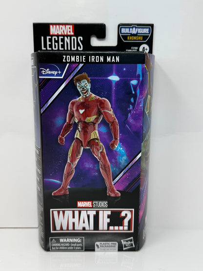 Marvel Legends What If... Zombie Iron Man Action Figure w/ Khonshu BAF Piece