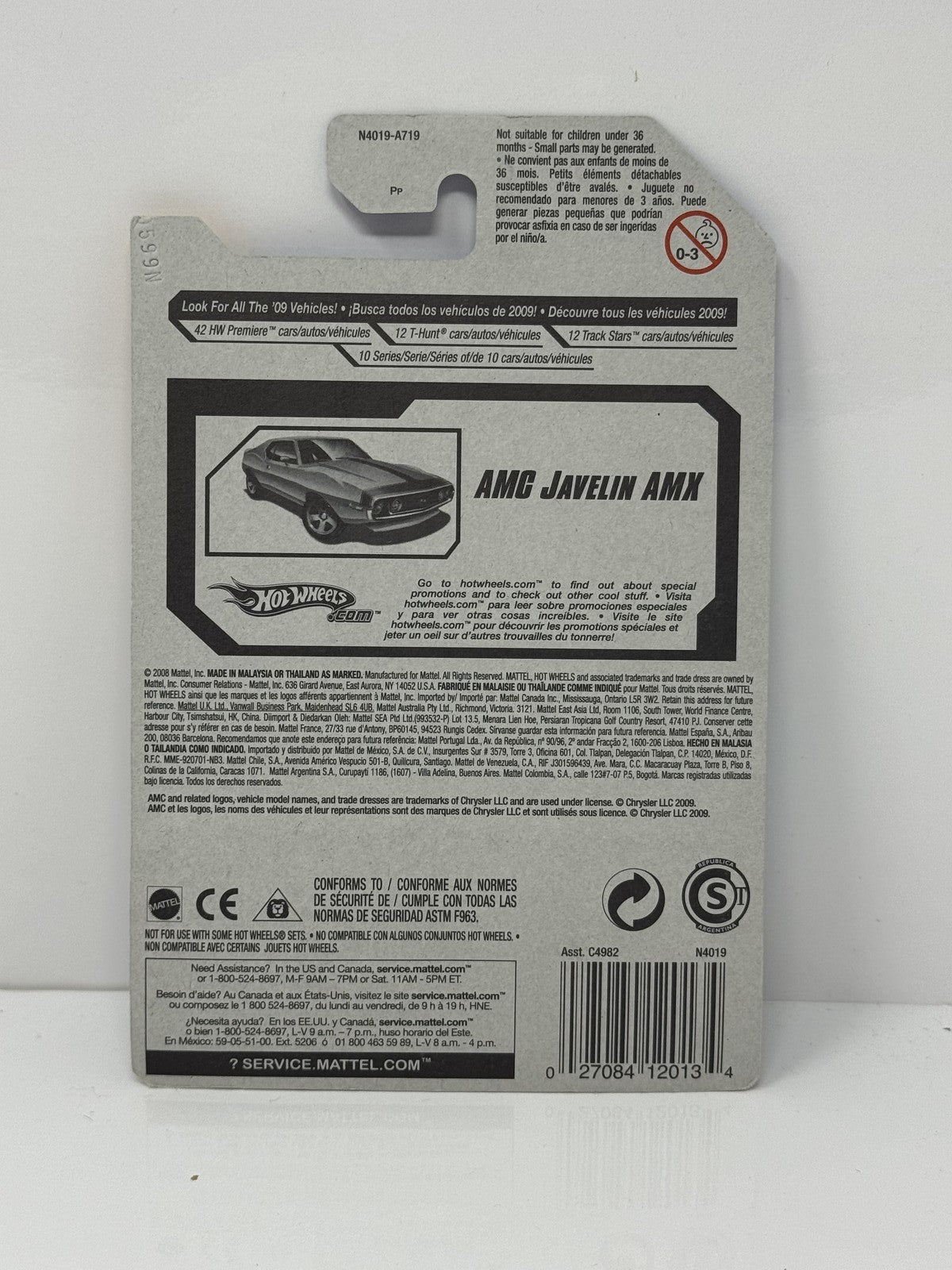 Hot Wheels Premiere AMC Javelin AMX 1:64 Diecast Green