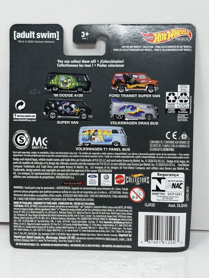 Hot Wheels Premium Rick and Morty 1966 Dodge A100 1:64 Real Riders