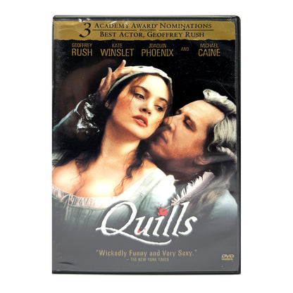 Quills (DVD) Geoffrey Rush Biography