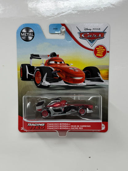 Disney Pixar Cars Francesco Bernoulli Racing Red 2021 Metal 1:55 Diecast