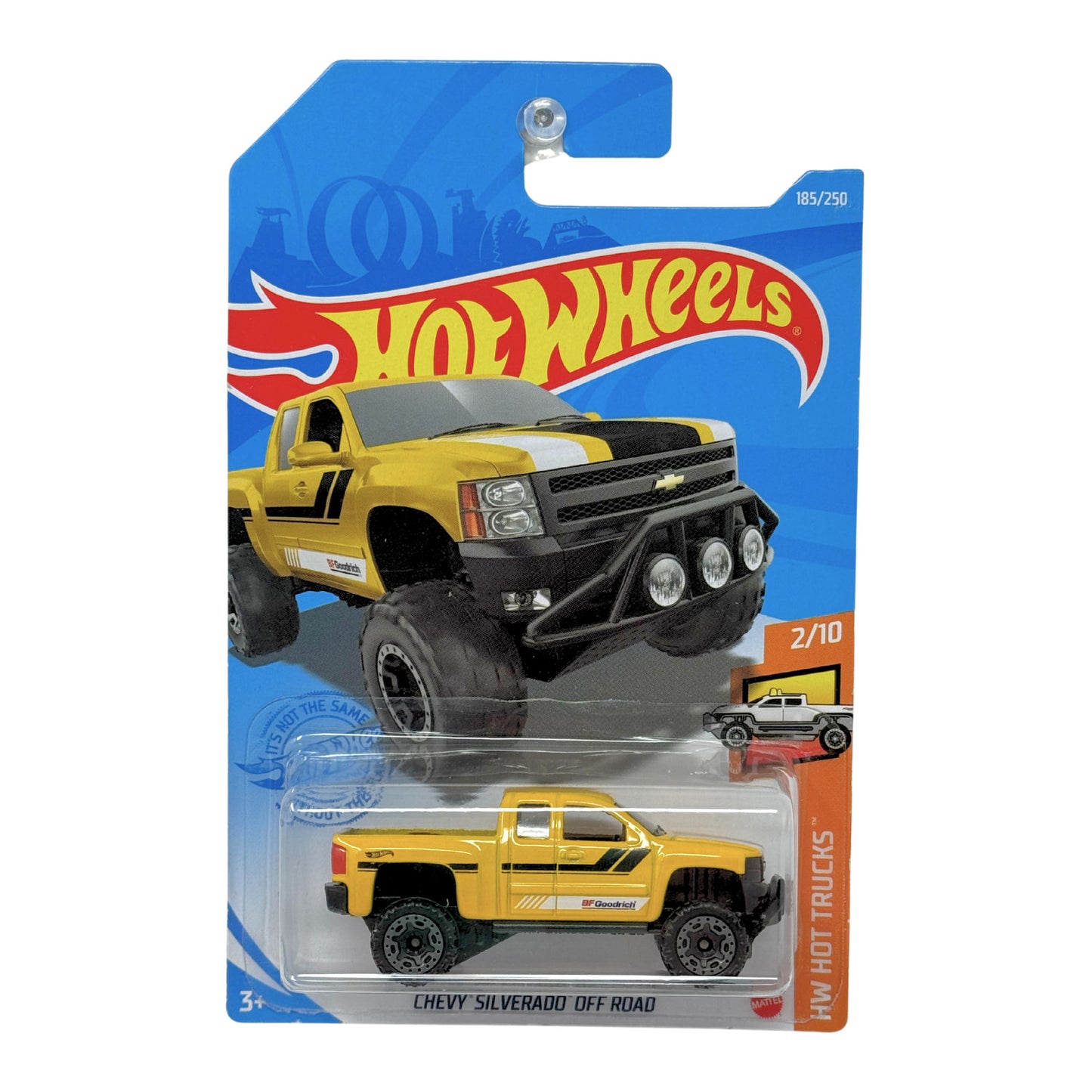 Hot Wheels HW Hot Trucks Chevy Silverado Off Road 1:64 Diecast