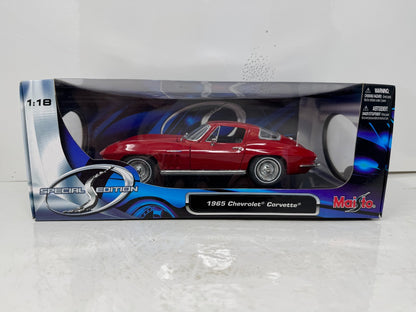 Maisto 1965 Chevrolet Corvette 1:18 Diecast Special Edition