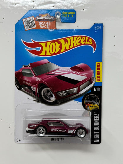 Hot Wheels Super Treasure Hunt Driftsta Nightburnerz 1:64 Diecast
