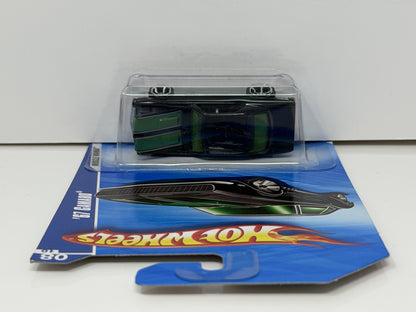 Hot Wheels Muscle Mania 1967 Chevrolet Camaro 1:64 Diecast Black Green