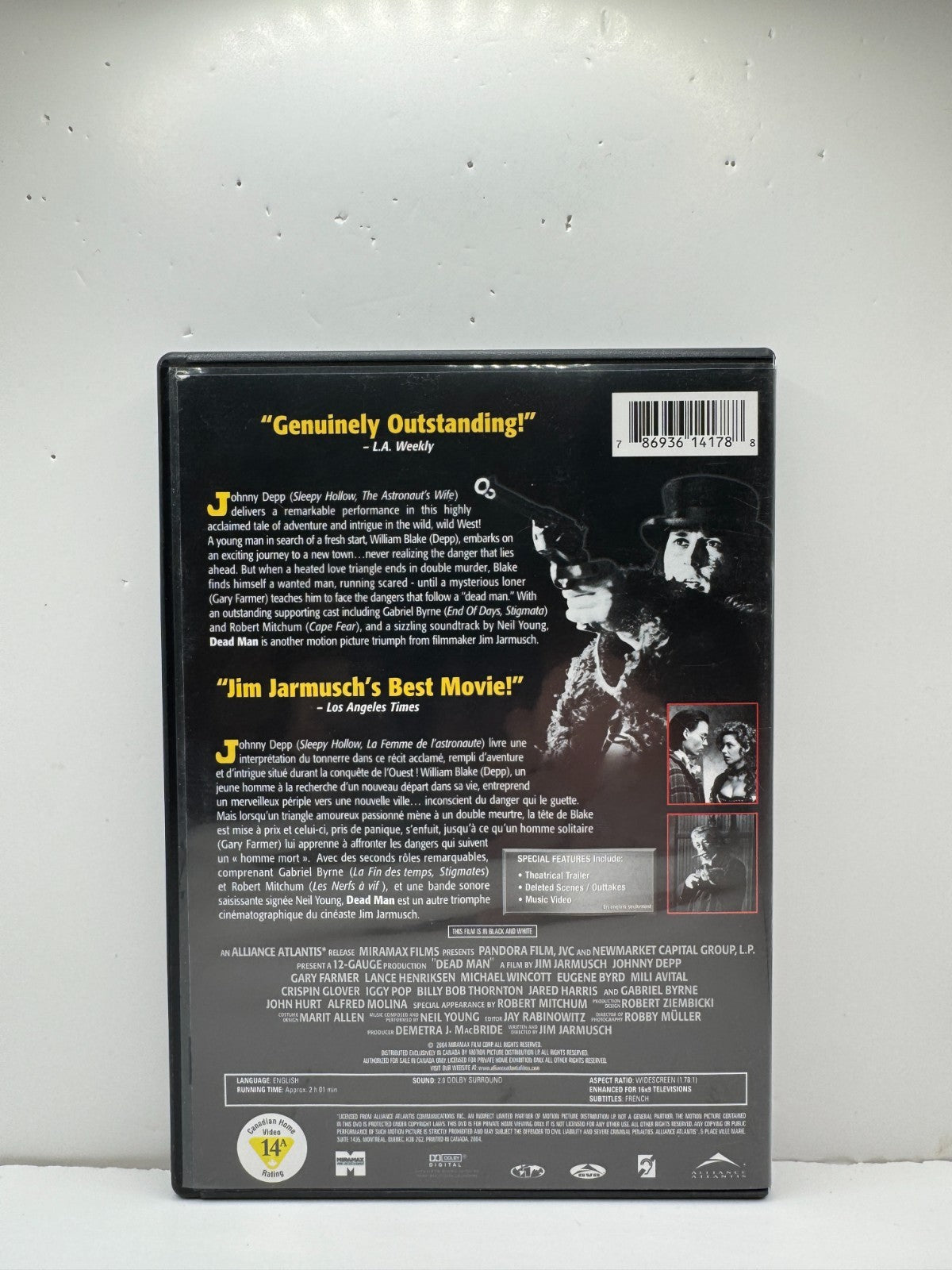 Dead Man (DVD) Johnny Depp Western