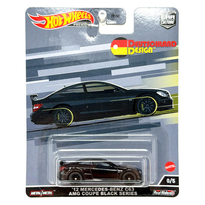 Hot Wheels Premium Deutschland Design Mercedes-Benz C63 AMG CHASE 1:64 Diecast