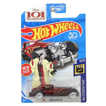 Hot Wheels Super Treasure Hunt Cruella De Vil HW Screen Time 1:64 Diecast