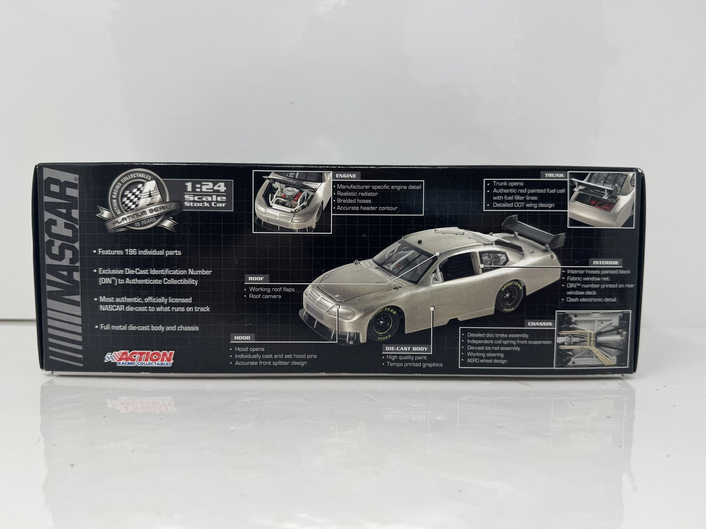 Action Nascar Dario Franchitti #40 Tums 2008 Dodge Charger 1:24 Diecast