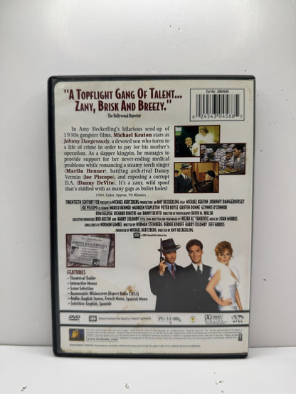 Johnny Dangerously (DVD) Michael Keaton Comedy
