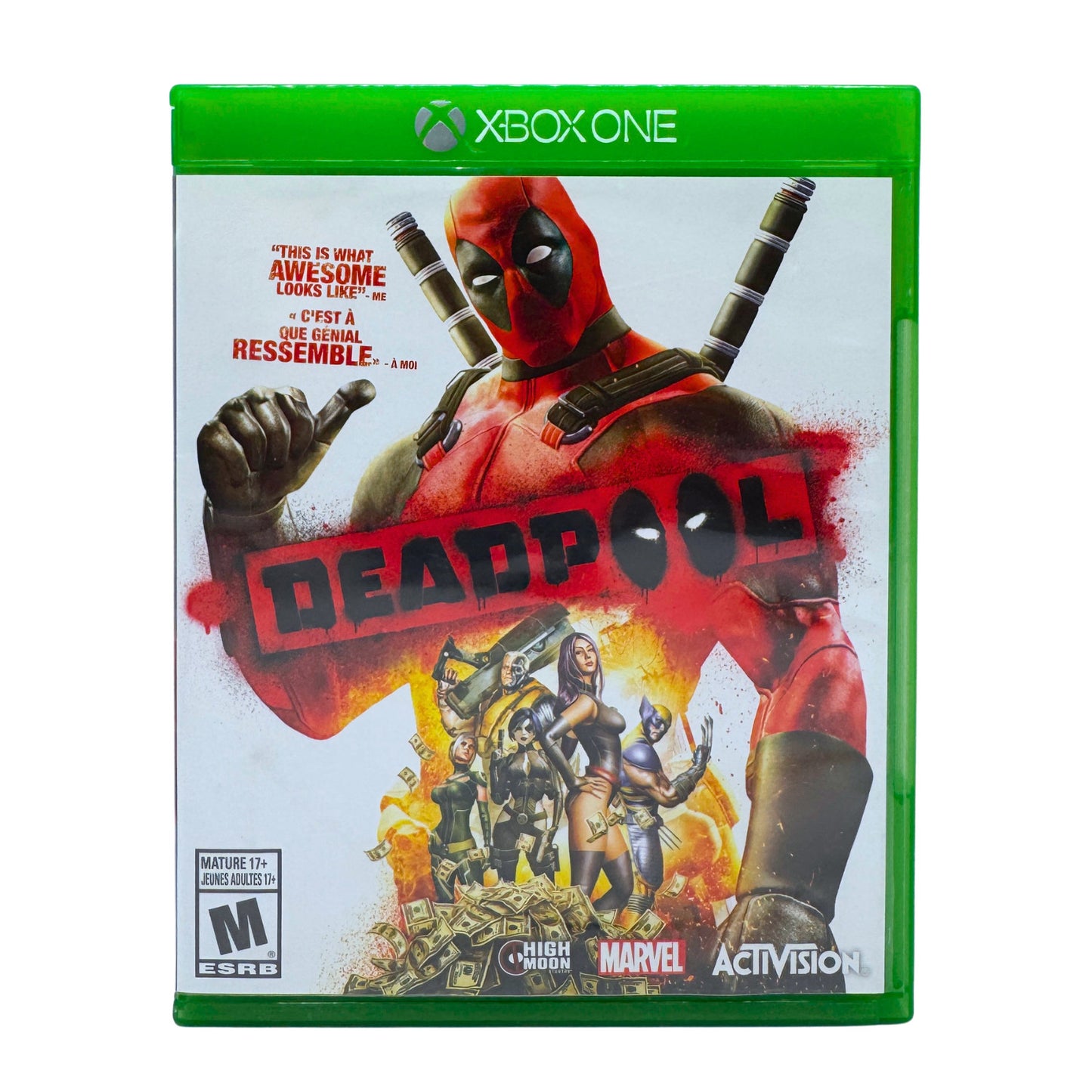 Marvel Deadpool Xbox One Video Game Good Condition!!!