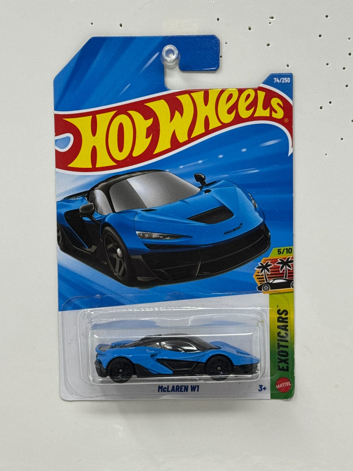 Hot Wheels Exotics McLaren W1 1:64 Diecast Blue